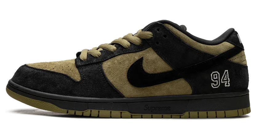 Nike SB Dunk Low “Supreme – Camper Green” (HQ8487-300)