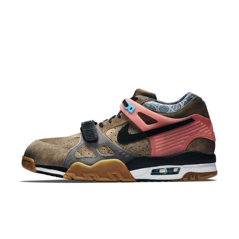 Nike Air Trainer III Super Bowl 2015 Vachetta Tan/Black-Hot Lava-Blue Lagoon (709989-201)