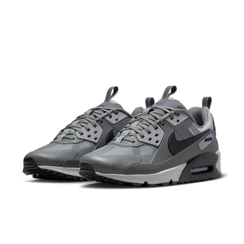 Nike Air Max 90 Drift “Cool Grey / Deep Royal Blue” (IO1908-002)
