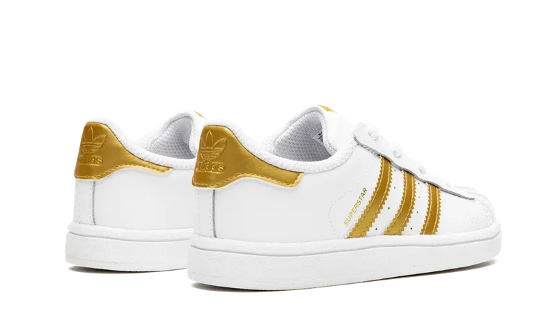 Adidas Superstar TD “White Metallic Gold” (B39401)