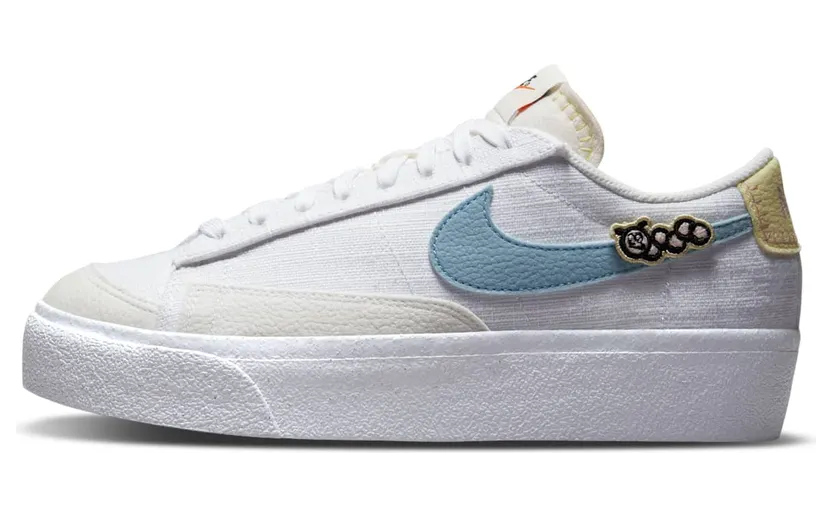 Nike Blazer Low Air Sprung White – “White / Blue / Pink” (DJ6376-100)