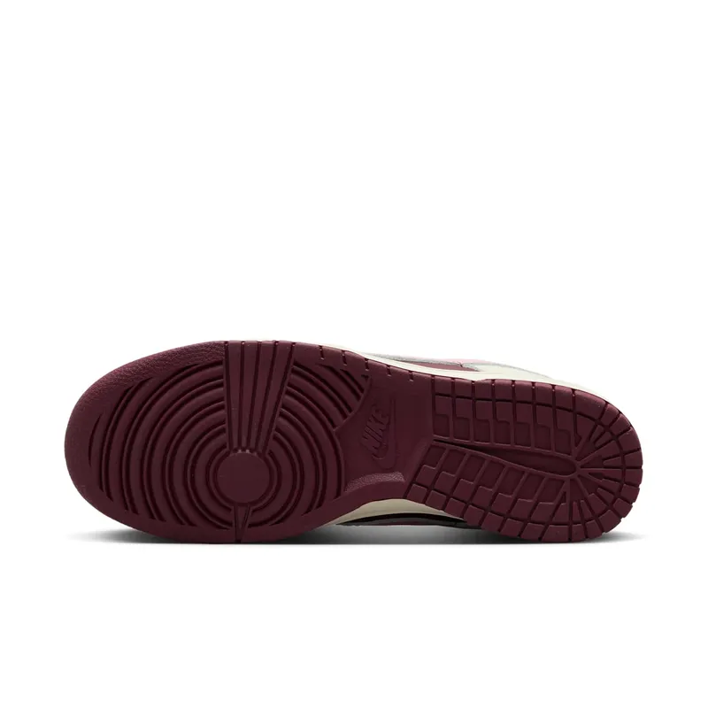 Nike Dunk Low Retro Premium Pale Ivory/Night Maroon/Pale Ivory/Medium Soft Pink (DR9705-100)