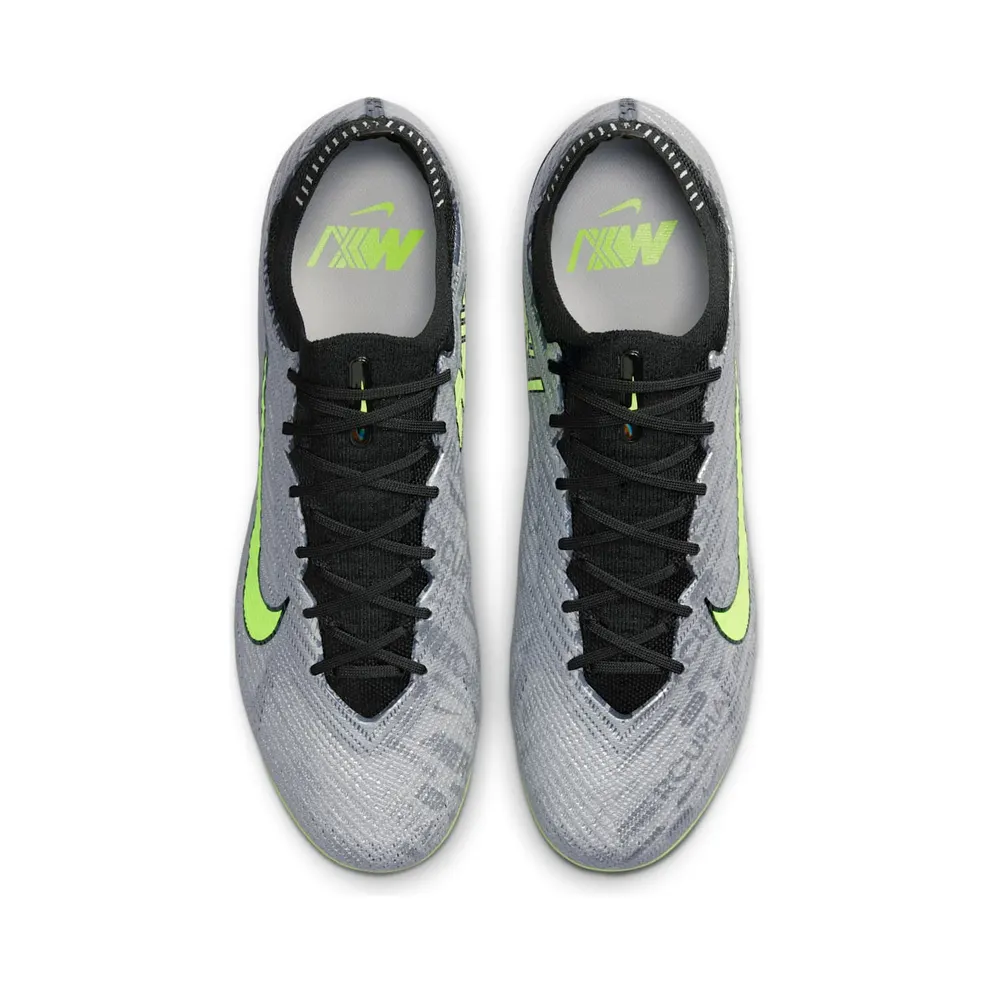 Nike Zoom Vapor 15 Elite XXV FG 25th Anniversary Pack Metallic Silver Volt (FB8395-060)