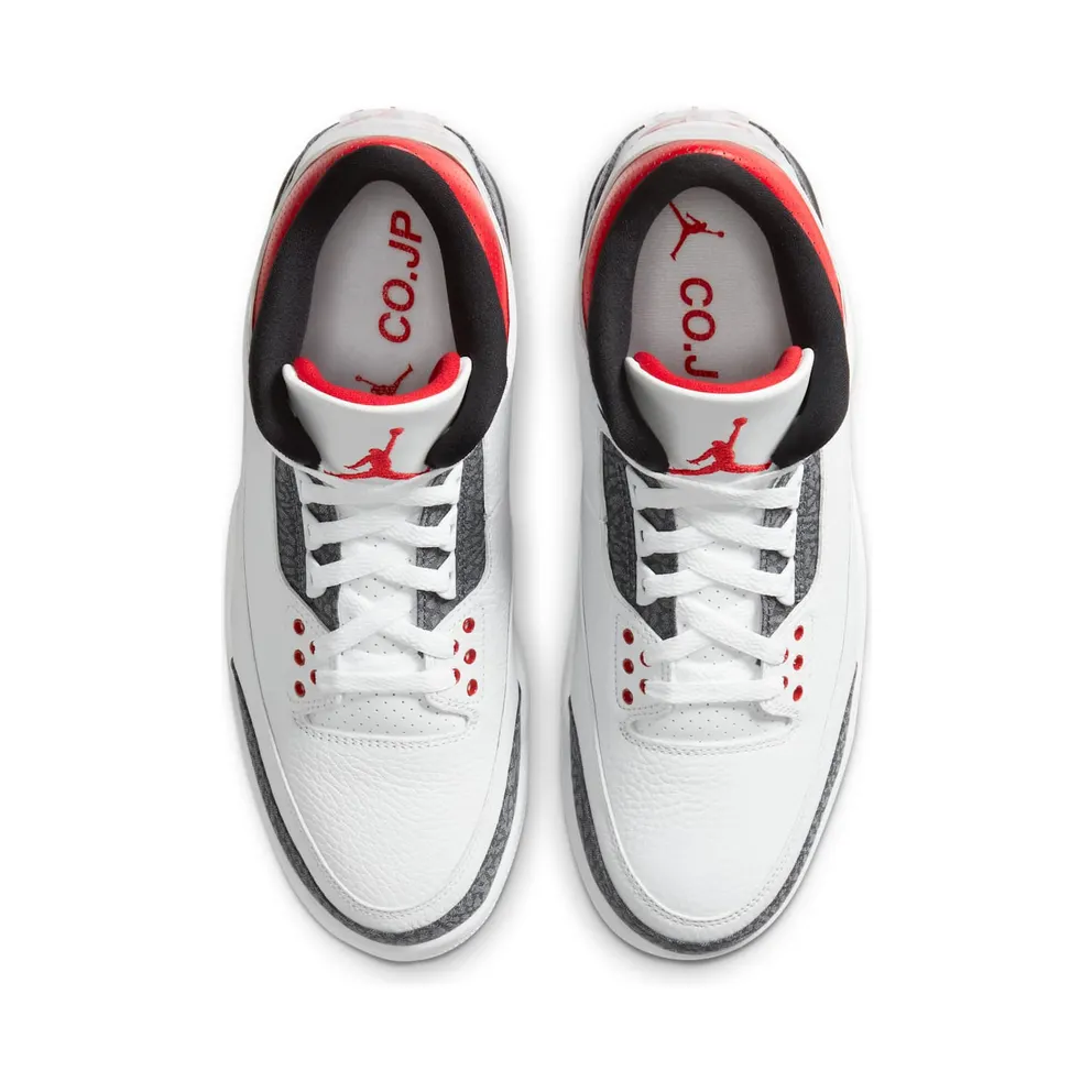 Jordan 3 Retro SE-T CO JP Fire Red Denim White/Fire Red-Black (CZ6433-100)