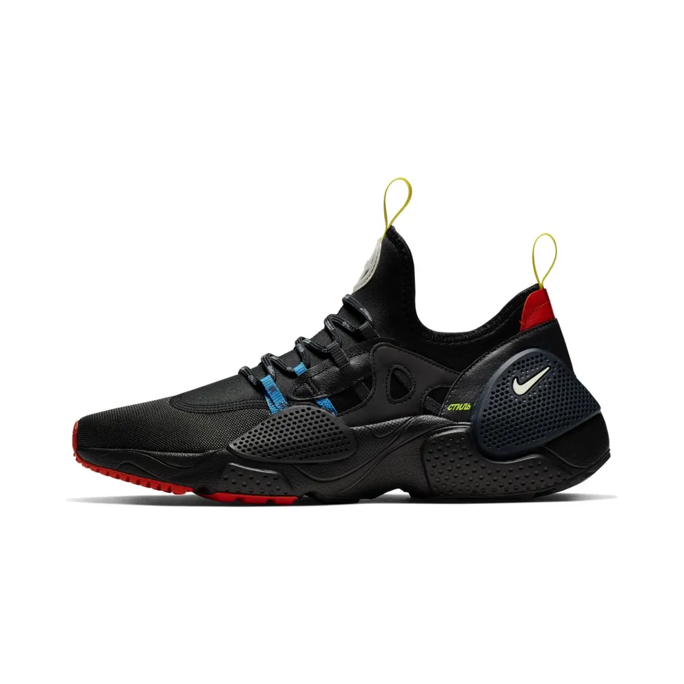 Nike Huarache Edge Heron Preston Black Black/Blue-Yellow-Orange (CD5779 001)