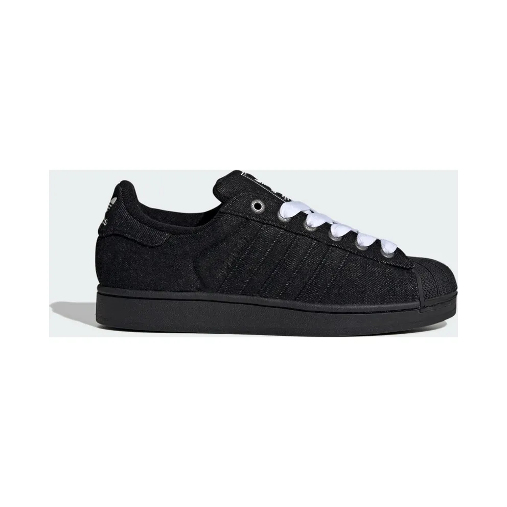 Adidas Superstar II Core Black / Core Black / Cloud White “Denim” (JQ3211)