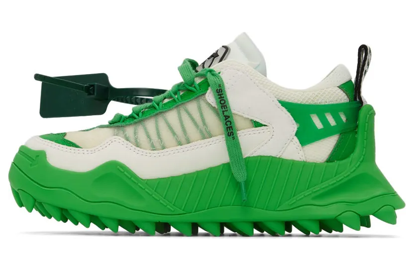 Off-White Off-White & Green Odsy 1000 Sneakers (OWIA180S22FAB0010155) (3)