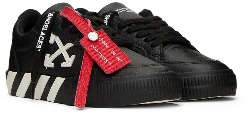 Off-White Kids Black Vulcanized (OBIA003S22LEA0011001)