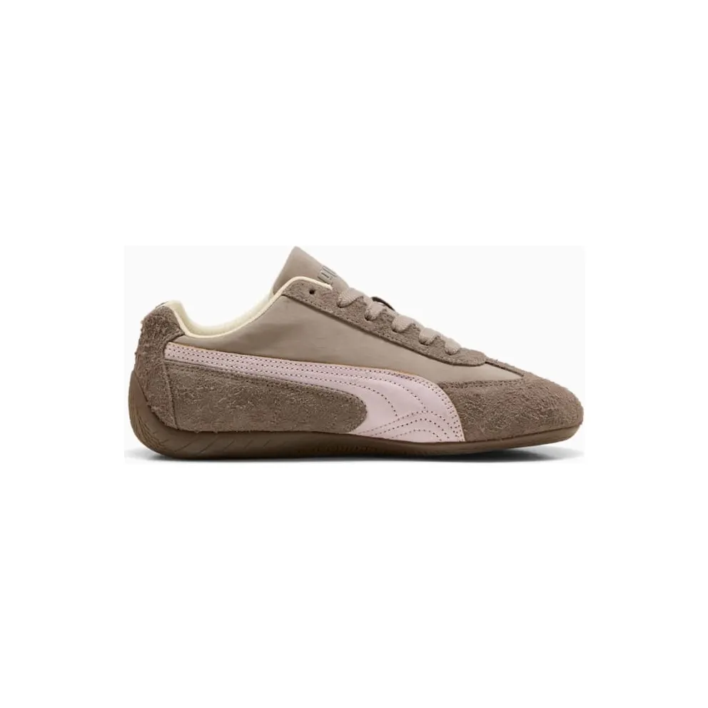 Puma Speedcat Brushed Luxe Womens “Mouse Grey Gum” (407672-01)
