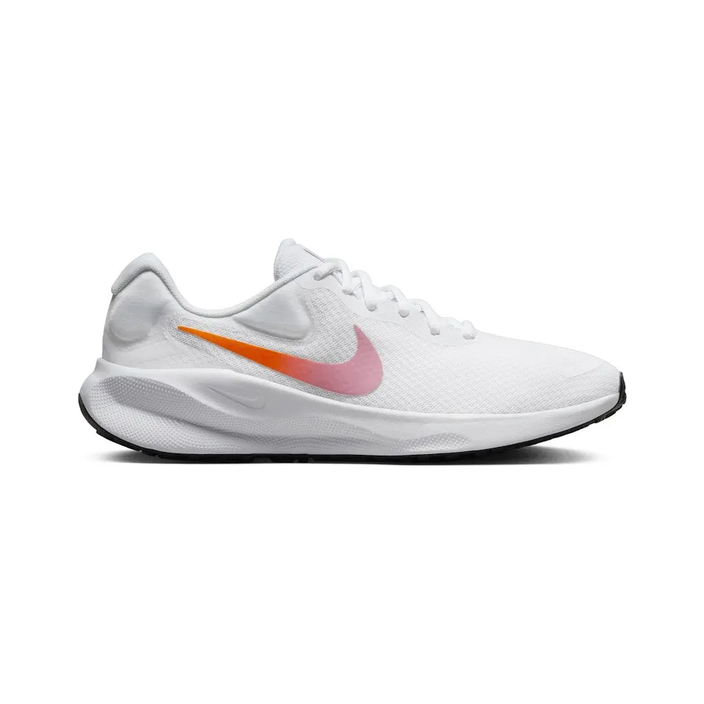 Nike Revolution 7 White Beyond Pink Black Hyper Crimson (FB2208-104)