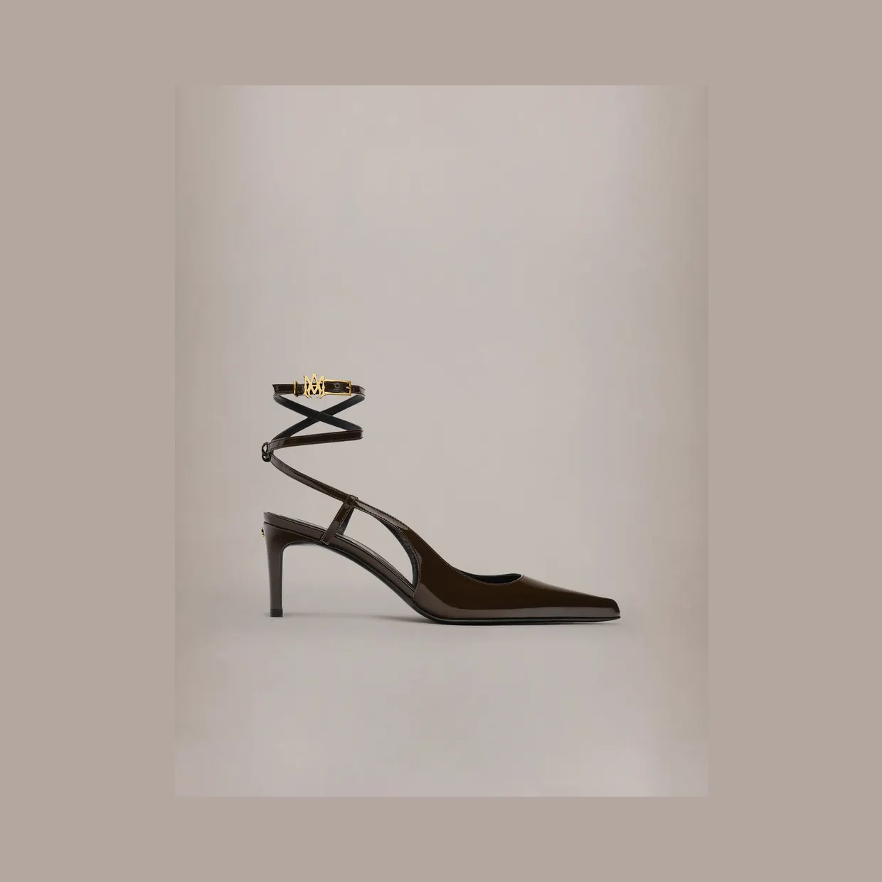 Amiri MA Kitten Heel “Chocolate” (AWFOPP1001-234)