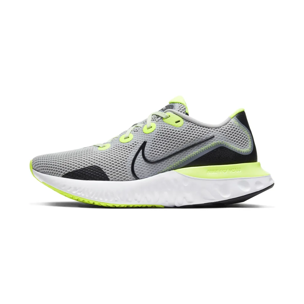 Nike Renew Run ‘Grey Fog Volt’ Grey Fog/White/Volt/Black (CK6357-006)