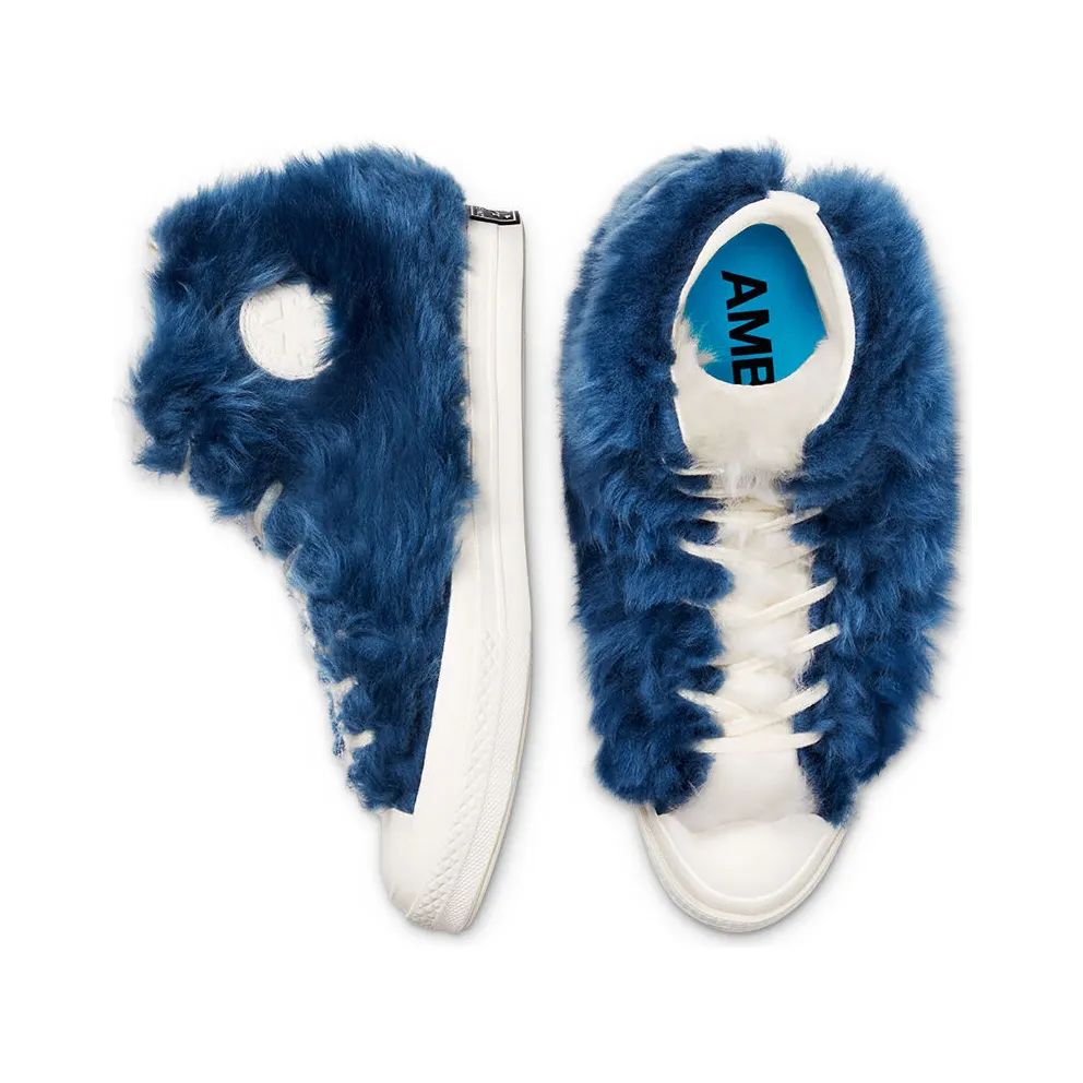 Converse Chuck 70 High Ambush – Fuzzy Navy Blue (170587C)