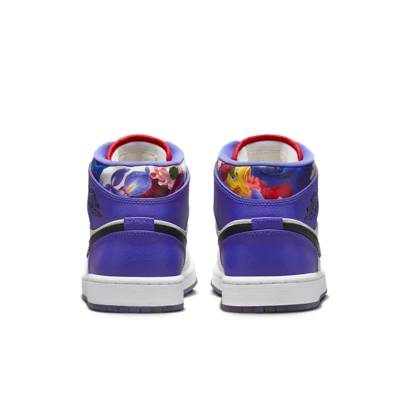 Jordan 1 Mid SE Valentine’s Day Flowers (FD4330-101)