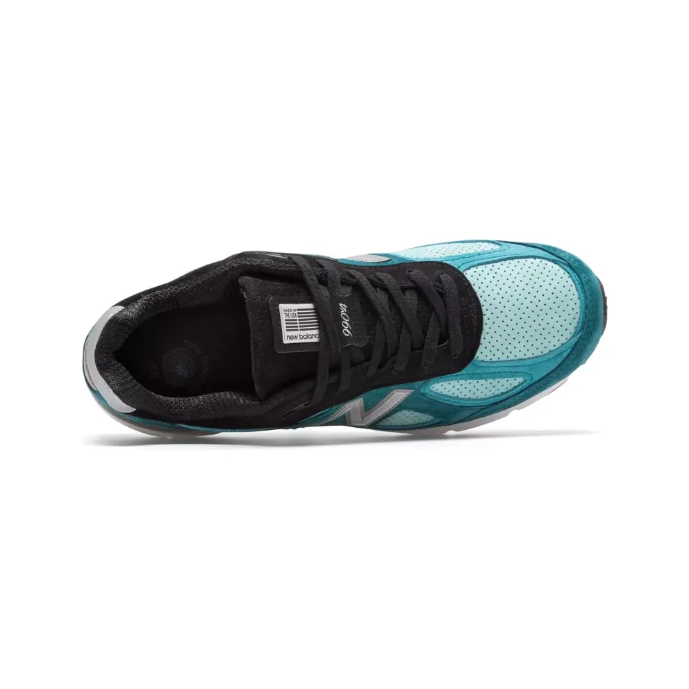 New Balance 990v4 Moroccan Blue Moroccan Blue/Dark Cyan (M990DM4)