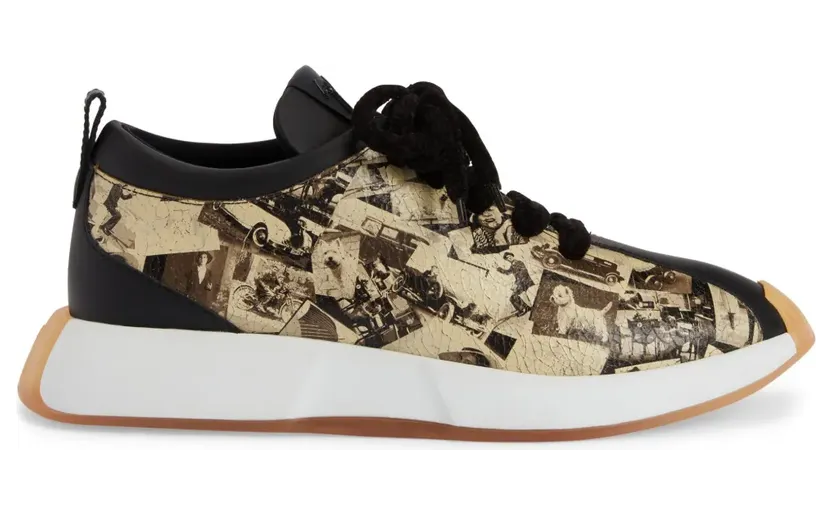 Giuseppe Zanotti Ferox low-top sneakers – Bruin (RU10047K19)
