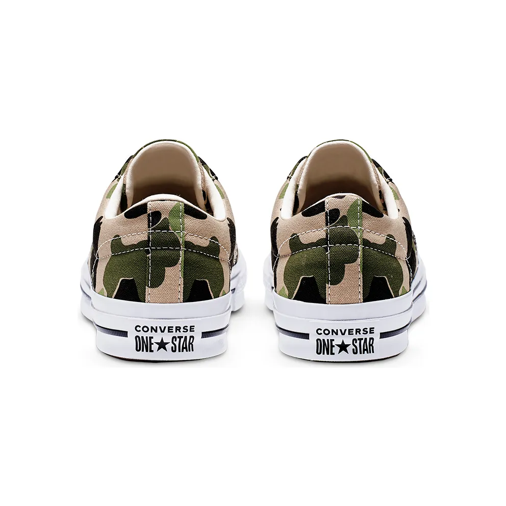 Converse One Star Ox Duck Camo Candied Ginger/Piquant Green (165027C)