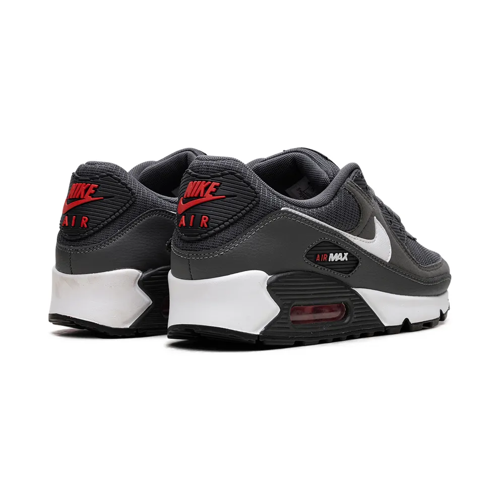 Nike Air Max 90 “Iron Grey University Red” (DR0145-003)