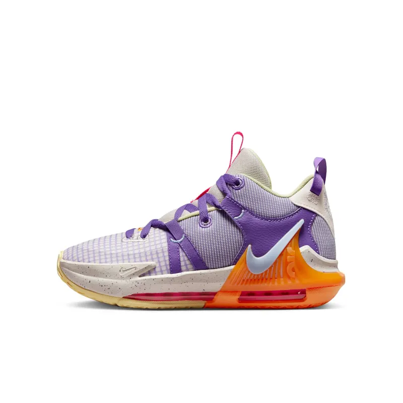 Nike LeBron Witness 7 Action Grape Vivid Orange (DQ8650-101)