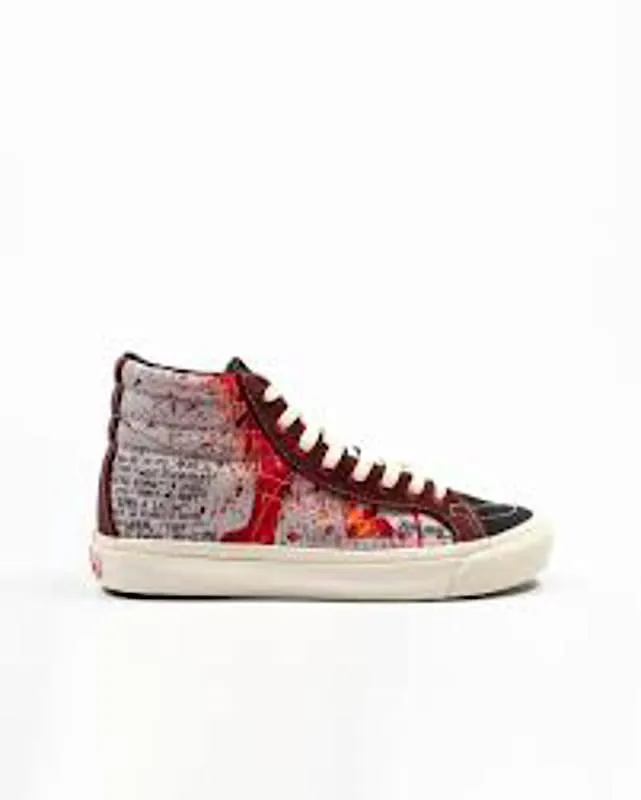 Vans Sk8-Hi Ralph Steadman Lion Red/Black (VN0A45JLVQU)