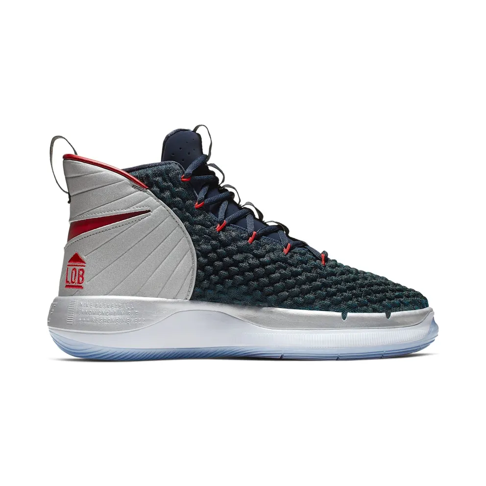 Nike Alphadunk Dunk Of Death Metallic Silver/Hyper Royal-Red Orbit (BQ5401-003)