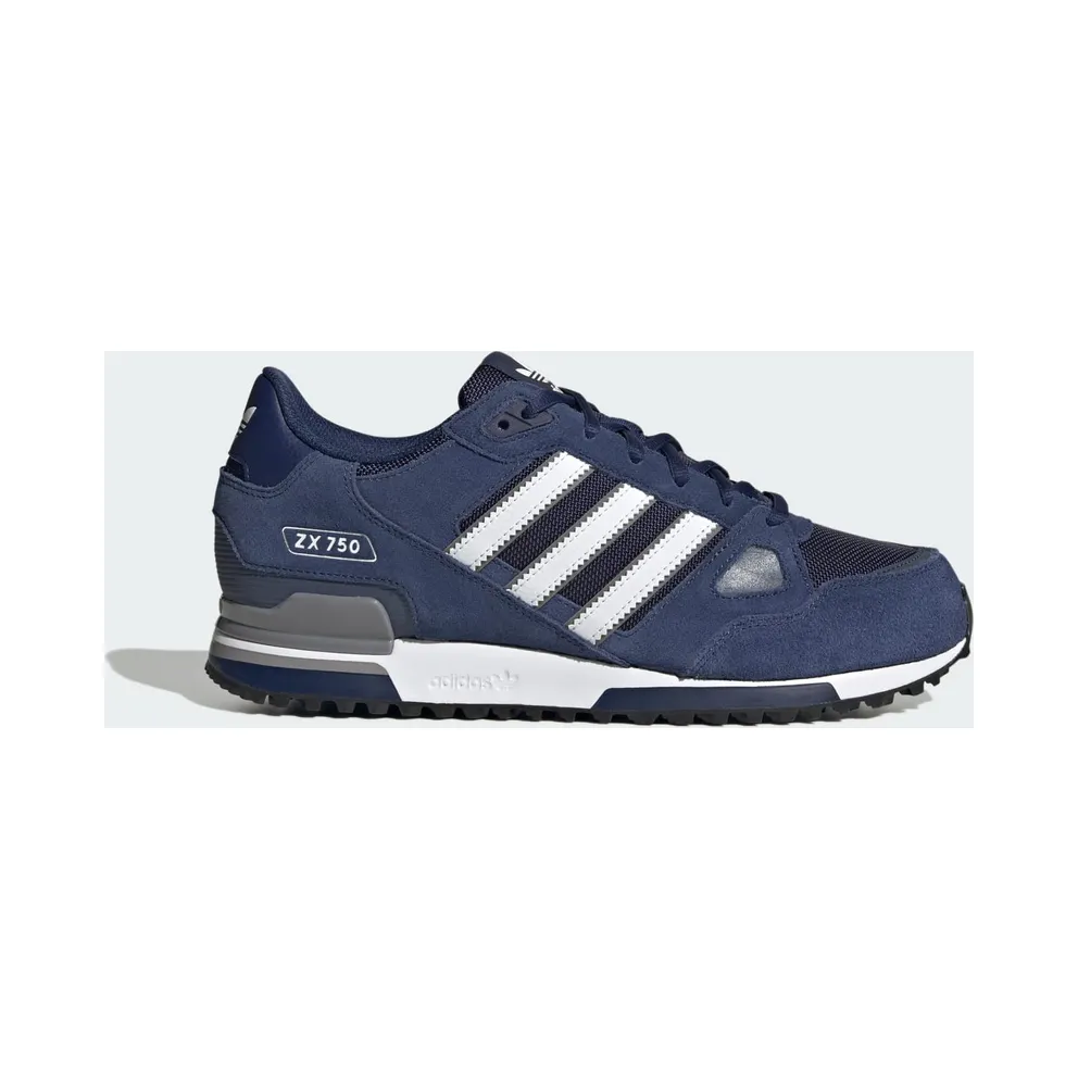 Adidas ZX 750 Shoes Dark Blue / Cloud White / Grey Three (LA1964)