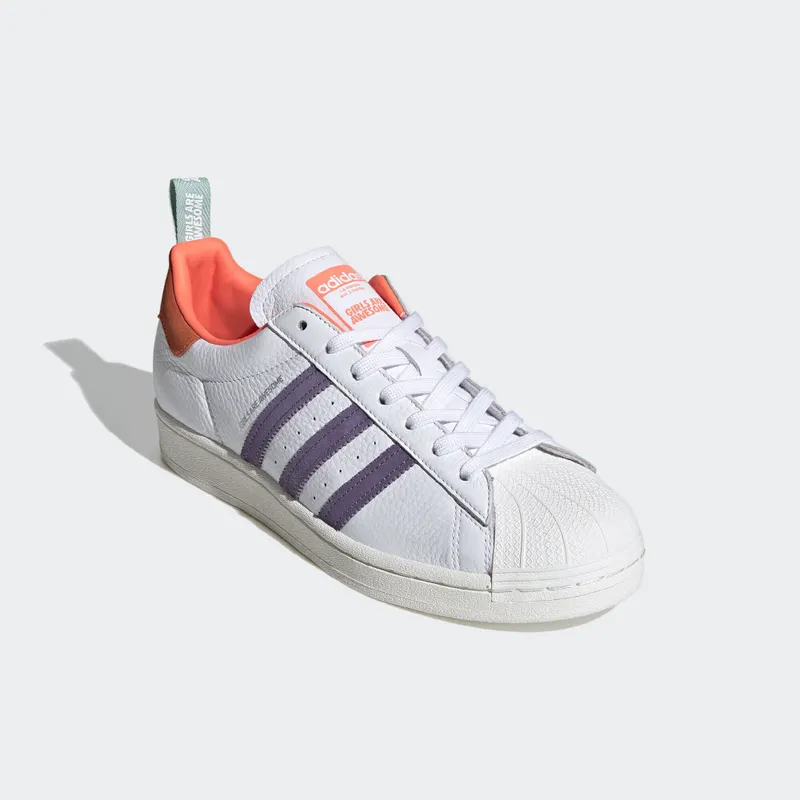 adidas Superstar Girls Are Awesome (W) Cloud White/Icey Pink/Signal Coral (FW8087)