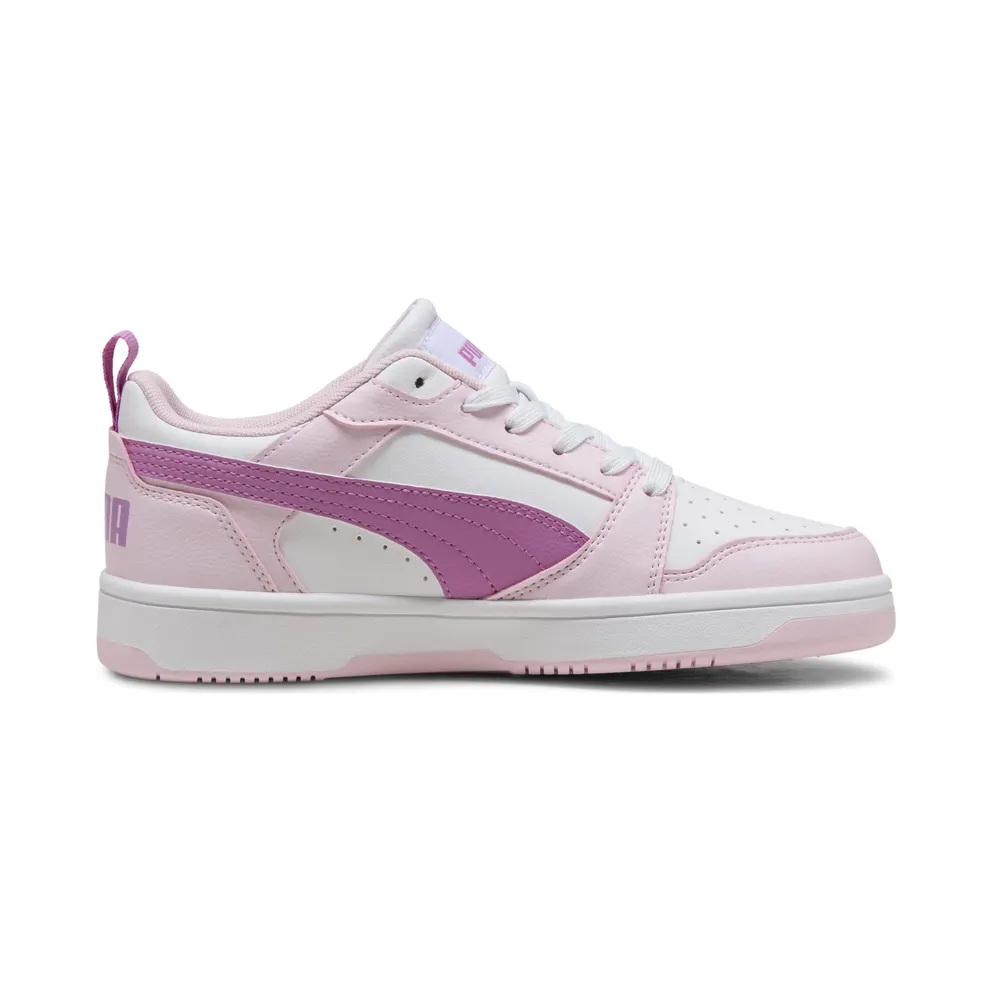 Puma Rebound V6 Lo “Pearl Pink / Mauve Pop / Puma White” (393833_35)