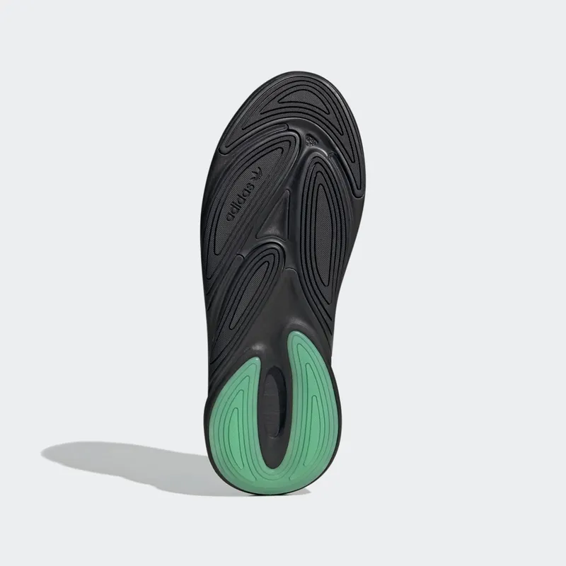 Adidas Ozelia Core Black / Collegiate Purple / Screaming Green (HR1171)