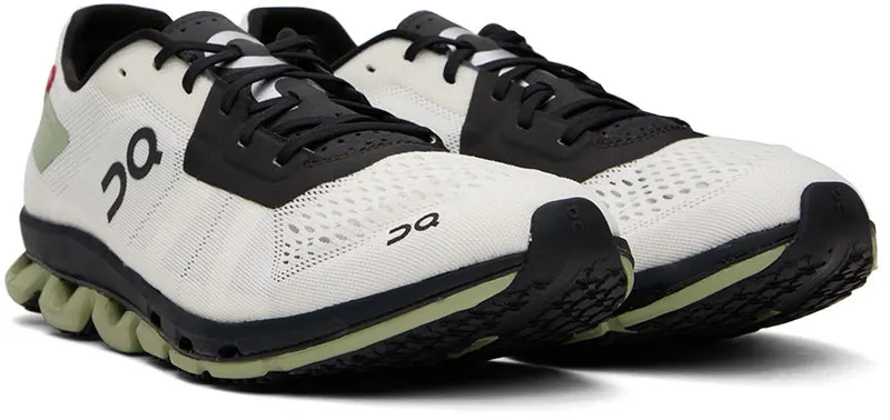 On Off-White & Green Cloudflash (36.99643)