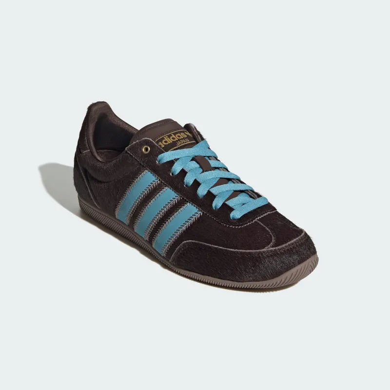 Adidas JAPAN Dark Brown / Preloved Blue / Trace Brown “Pony Hair” (JS4028)