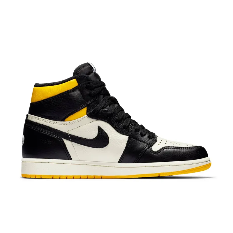 Jordan 1 Retro High “Not for Resale” Varsity Maize Sail/Black-Varsity Maize (861428-107)