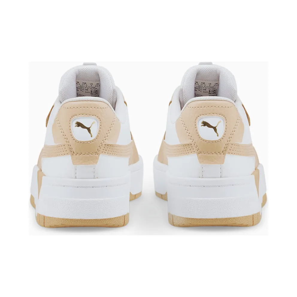 PUMA Cali Dream Lth Women’ White/Shifting Sand (383157-06)