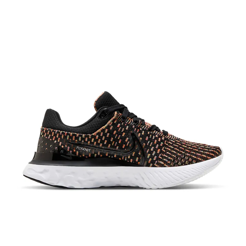 Nike React Infinity Run Flyknit 3 Road Running Black (DD3024-002)