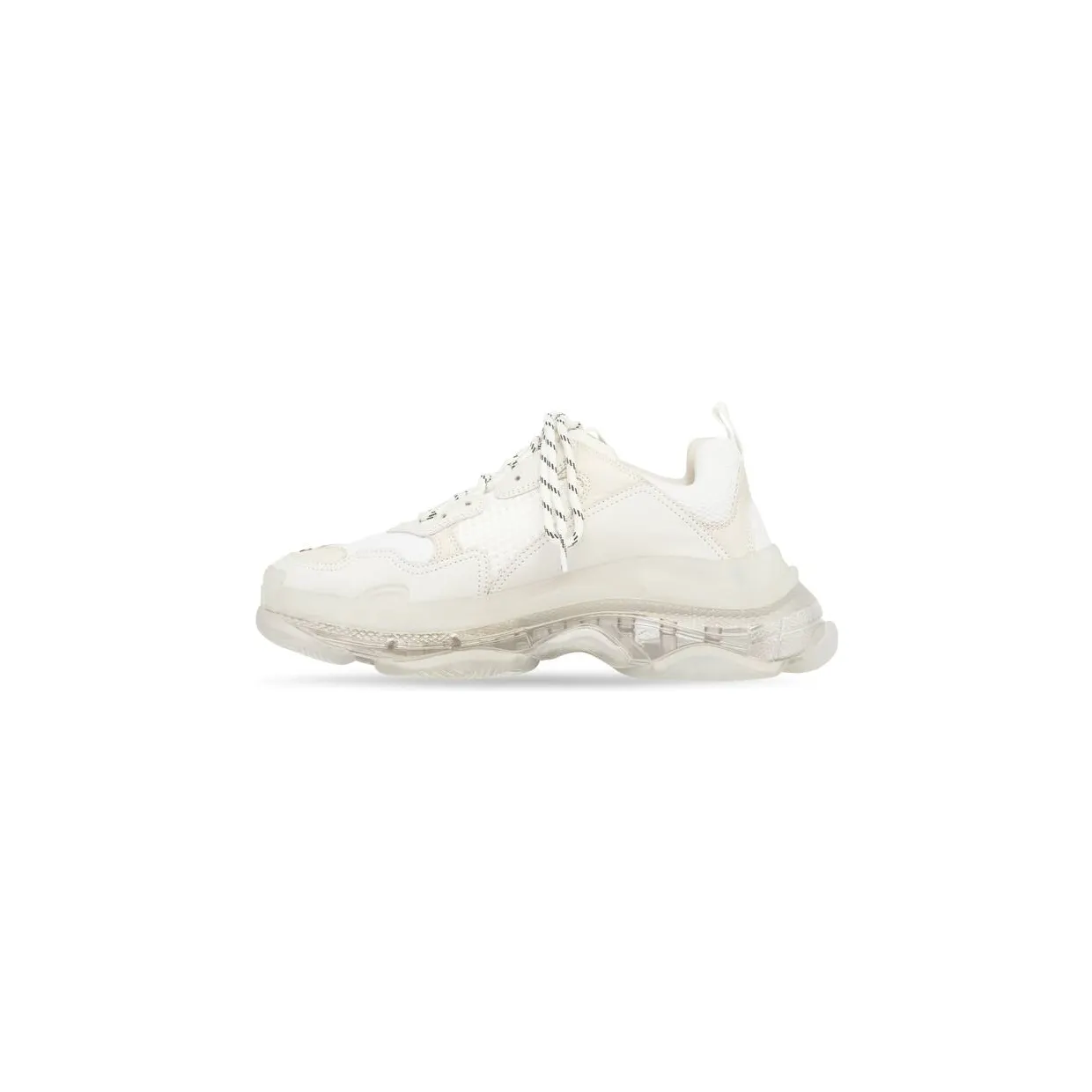 Balenciaga Triple S Clear Sole White (541624W2FB19000) (3)