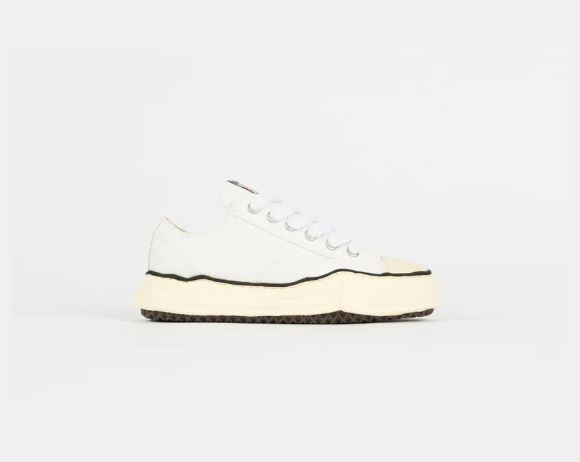 Maison Mihara Yasuhiro Peterson OG Sole Canvas Low White (A09FW733 WHT)