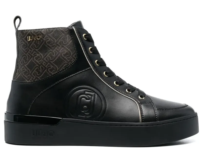 LIU JO Silvia 69 High-Top-Sneakers – Schwarz (BF2053EX111)