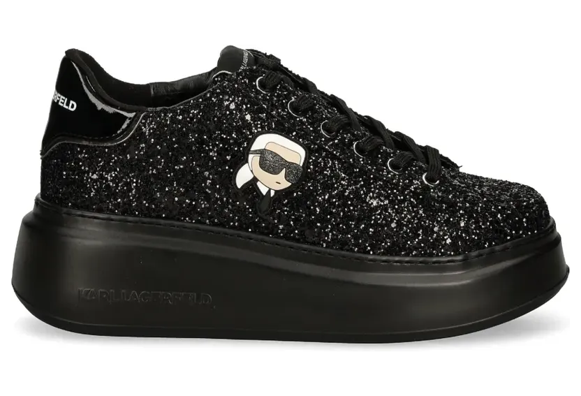 Karl Lagerfeld Ikonik Kapri Sneakers – Schwarz (KL63531N)