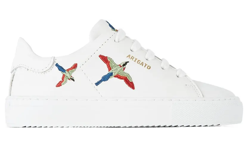 Axel Arigato Kids White Clean 90 Triple Bee Birds Sneakers (19117)