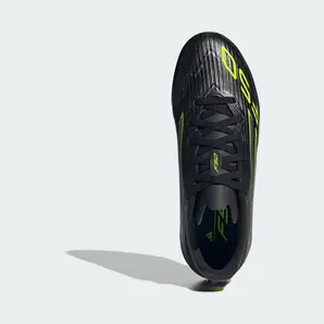 adidas F50 League Turf Core Black Iron Metallic Lucid Lemon (JH9999)