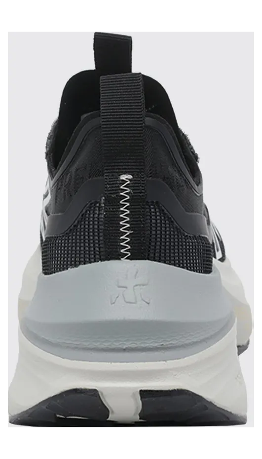 Premiata Hill Nylon and Suede Sneakers Black 2 (HILL8273) (3)
