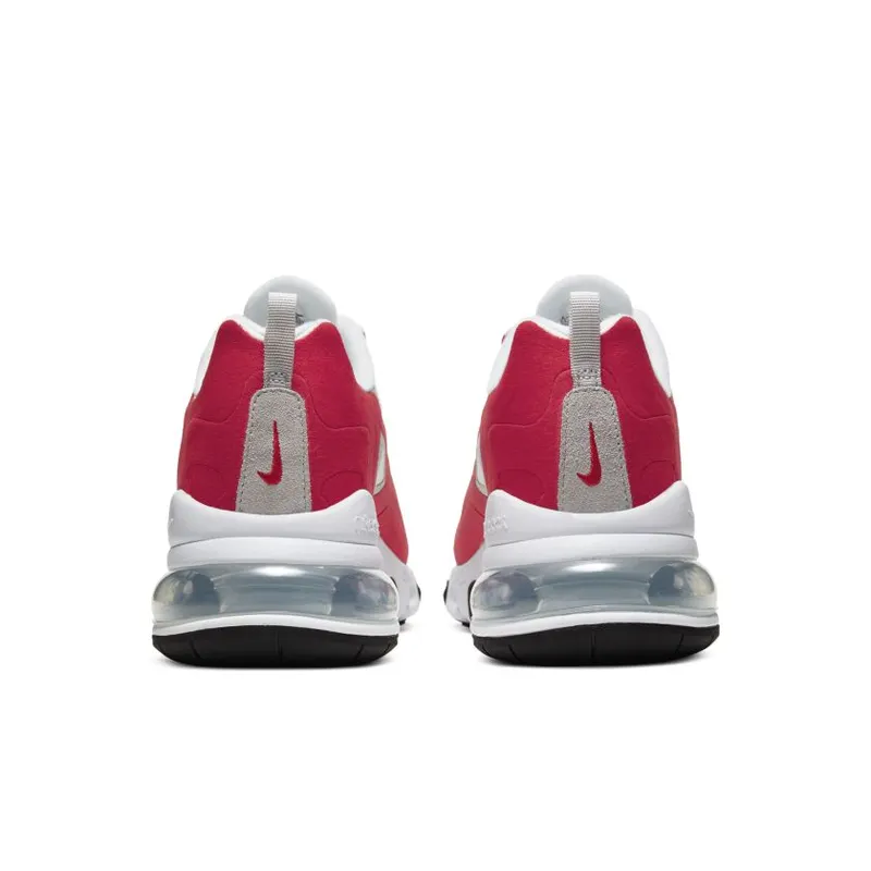 Nike Air Max 270 React White University Red White/Pure Platinum-Black-University Red (CW2625-100)