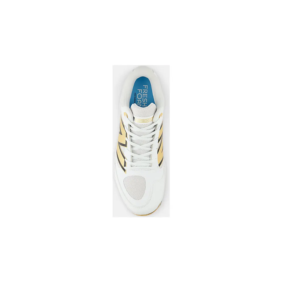New Balance Fresh Foam 3000v7 Molded White Metallic Gold (PL3000L7)
