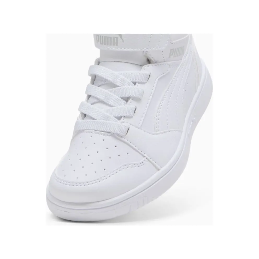 Puma Rebound V6 Mid White/Grey (393832-05)