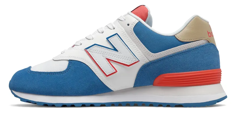 New Balance  574 White Blue Red White/Blue-Red (ML574SCF)