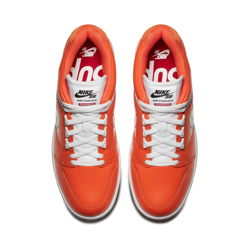 Nike SB Air Force 2 Low Supreme Orange (AA0871-818)