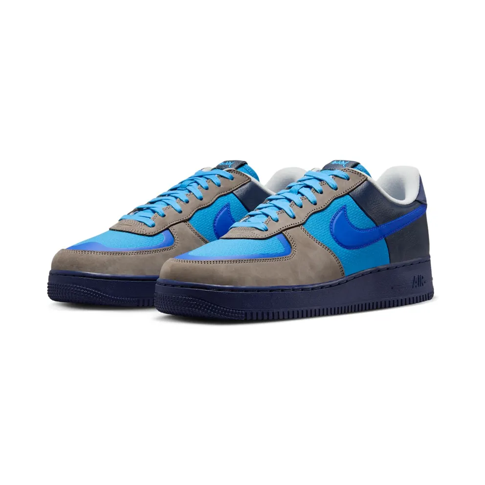 Nike x Stash Air Force 1 Low SP “Soft Grey and Harbor Blue” (varsity royal) – HF5516-001