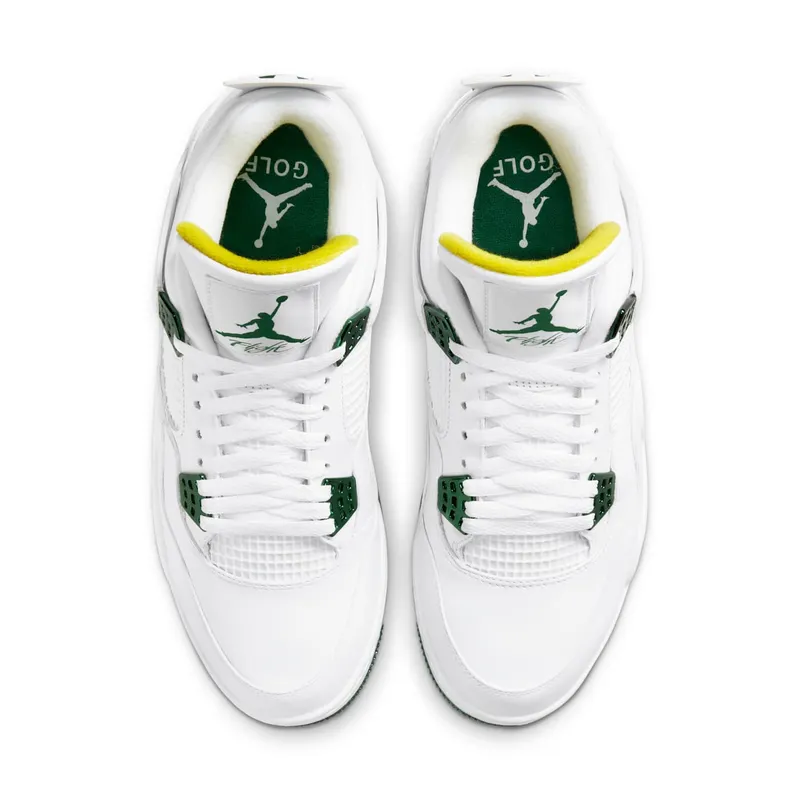 Air Jordan 4 Golf Metallic Green (2021) (CZ2439-100)