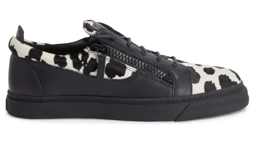 Giuseppe Zanotti Frankie Sneakers mit doppeltem Reißverschluss – Schwarz (RU00129K51)
