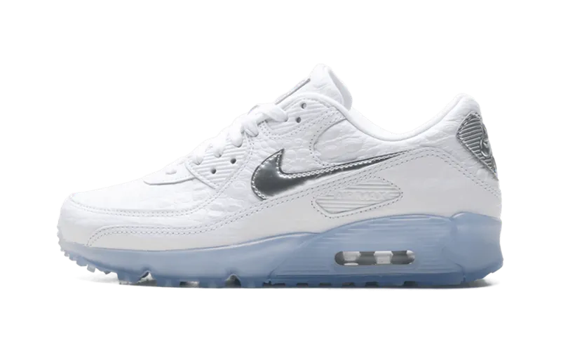 Nike Air Max 90 Terrascape “White Croc Blue Tint” (IU3638-100)